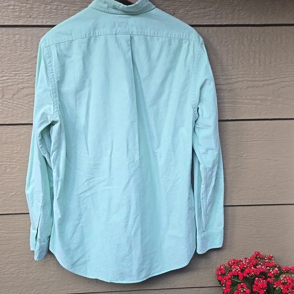 Polo Ralph Lauren Mint Green Button-down Shirt Large - Picture 9 of 12